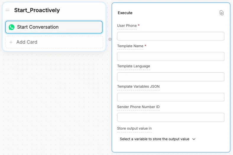 Start Conversation